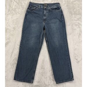 Axist Jeans Mens 34x29 Blue Straight Leg Mid Rise Denim 5 Pocket Casual